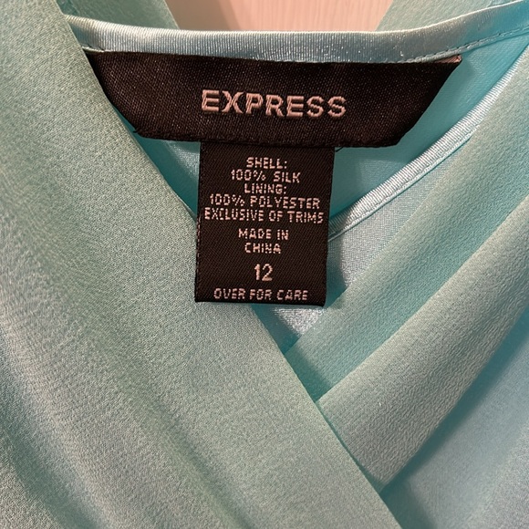 Express 100% Silk Dress, Size 12,EUC - Picture 3 of 7